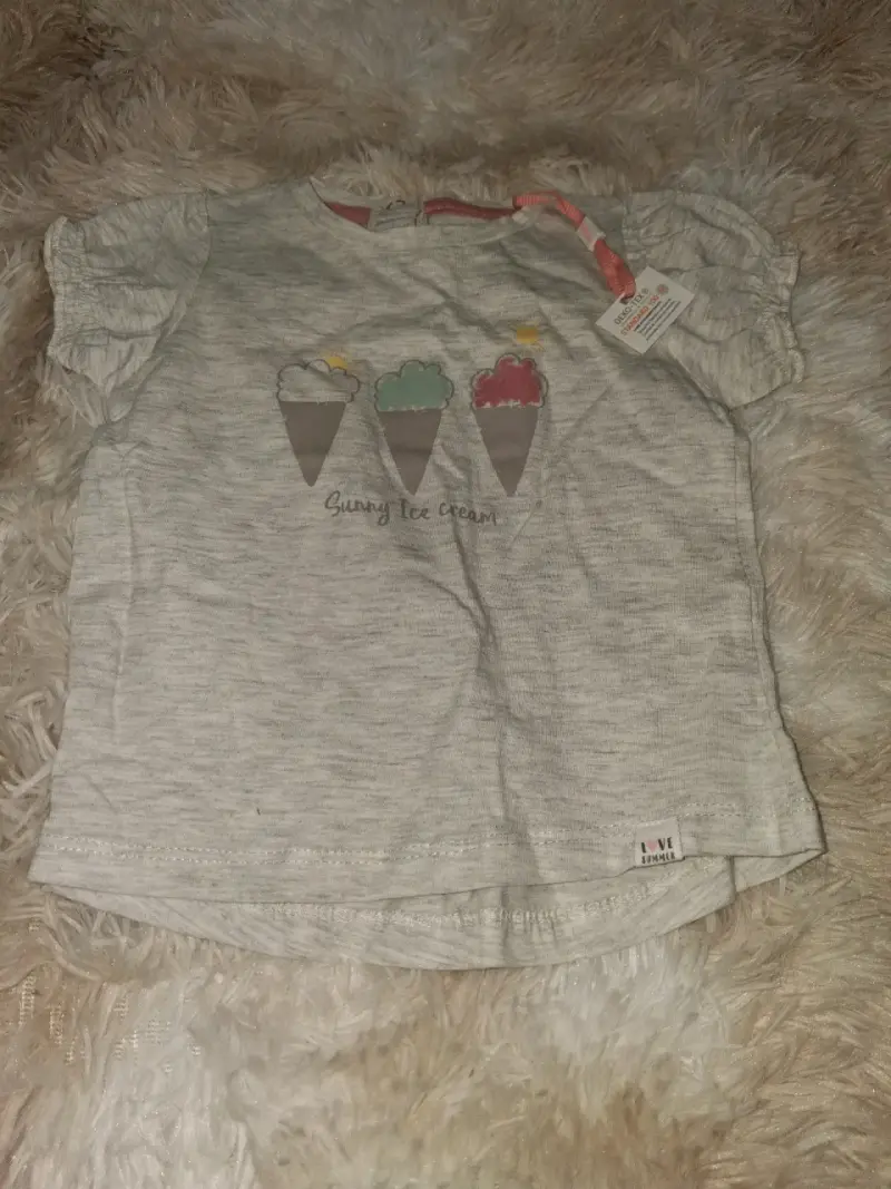 Polera infantil con diferentes estampados - 1