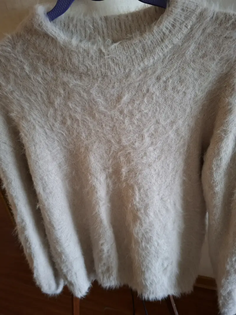 Suéter beige afelpado - 2