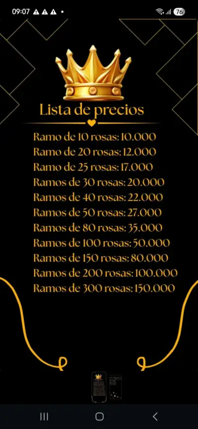 Ramo de rosas son de jabón - miniatura 1