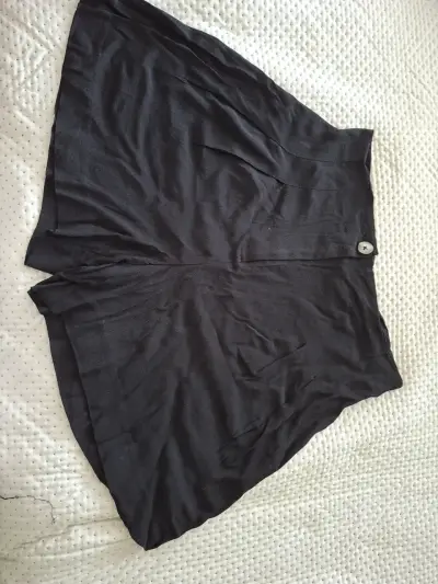 Shorts de vestir negros - miniatura 1