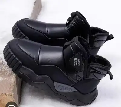 Botines negros térmicos impermeables - miniatura 6
