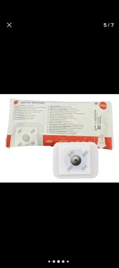 Electrodos 3M Red Dot 2228 x50 - miniatura 1