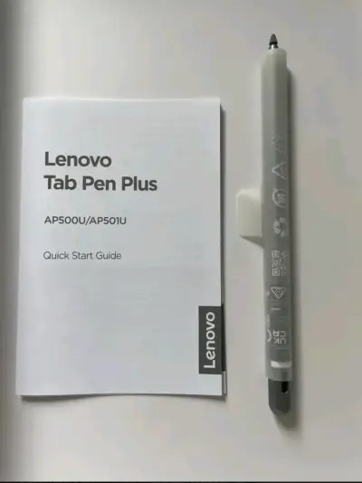 Lápiz táctil gris Lenovo Tab Pen Plus - miniatura 2