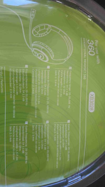 Auriculares Sensational para Xbox 360nuevos - miniatura 5