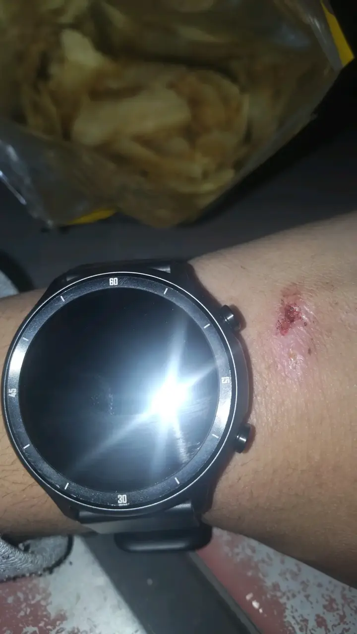 Reloj inteligente negro