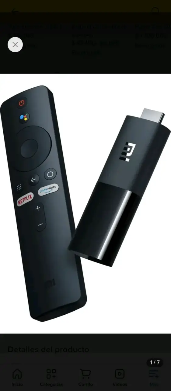 Control remoto y dongle HDMI - 2