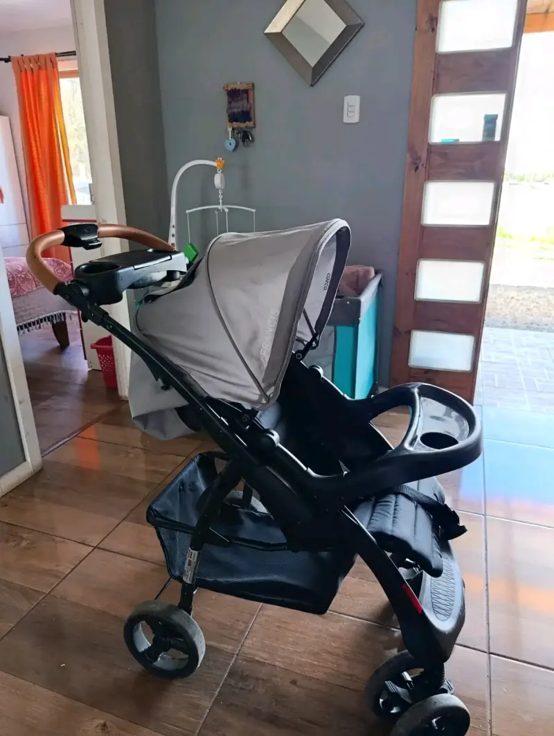 Coche de bebé gris - 6