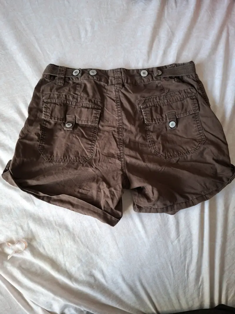 Shorts café para mujer - 4