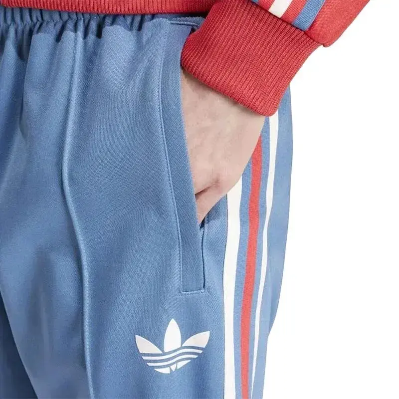 Pantalones deportivos azul con logo - 4
