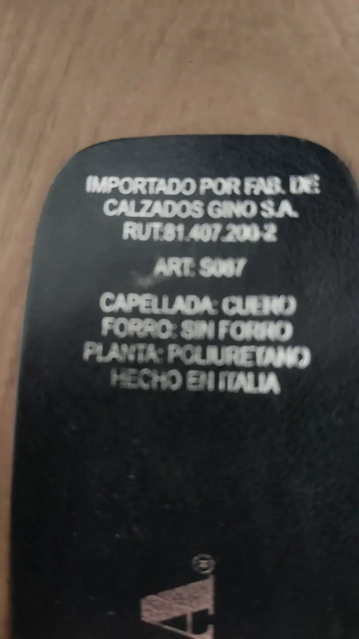 Sandalias Zappa Cuero negras con tachas - 6
