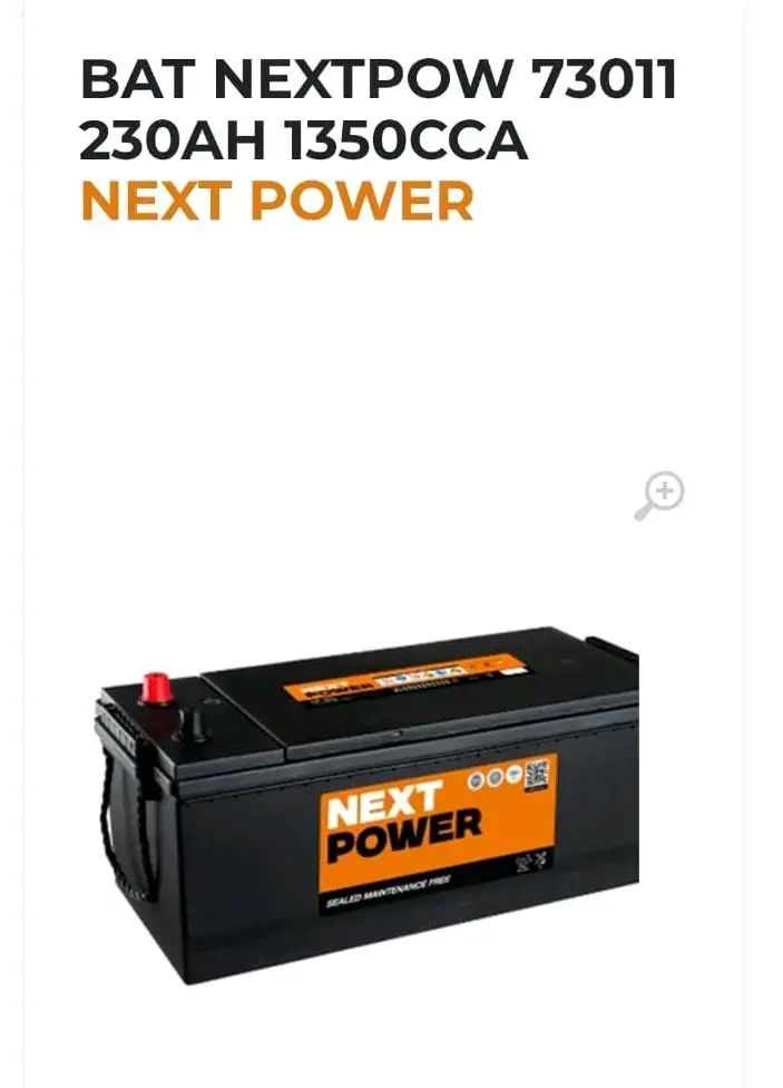 Batería Next Power 230Ah 1350CCA - 1