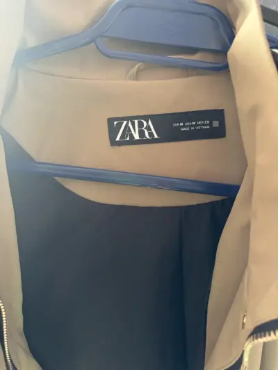 Parka beige Zara - miniatura 5