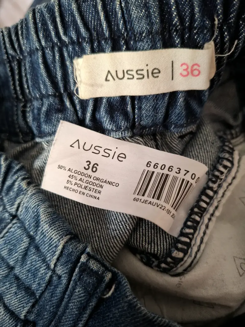 Pantalones cargo de mezclilla - 3