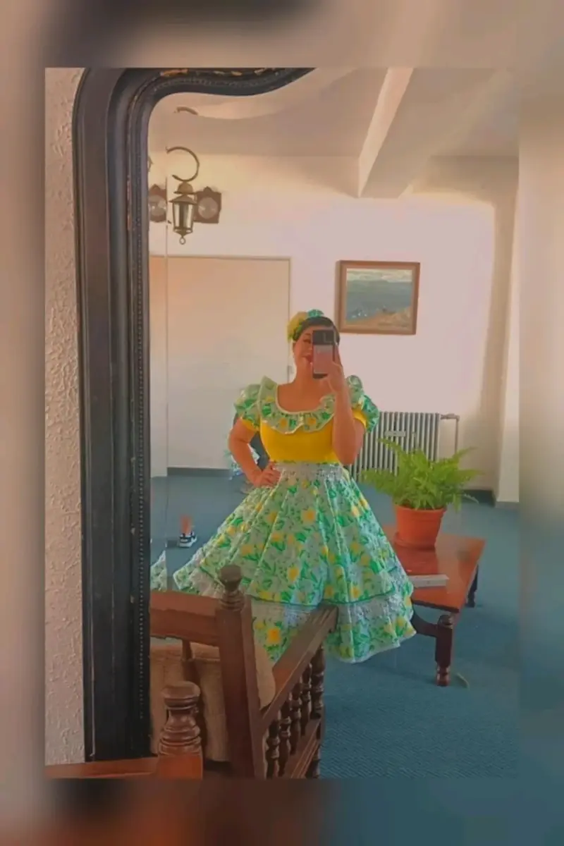Vestido de china