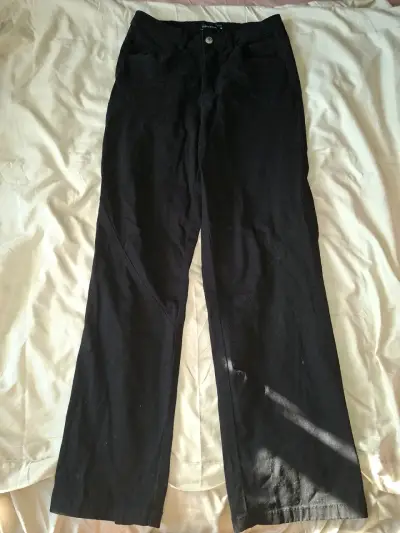 Pantalones negros de mujer - miniatura 1