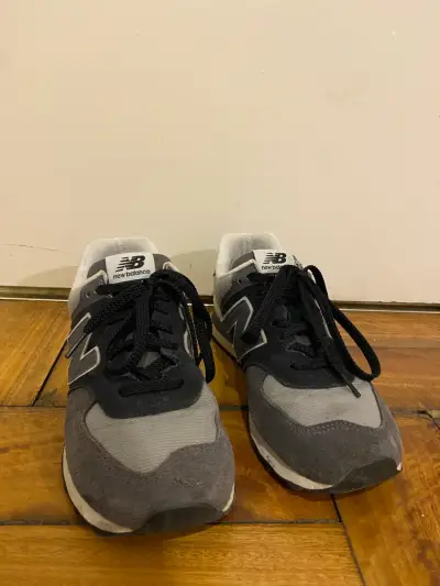 Zapatillas unisex New Balance 574 gris - miniatura 1