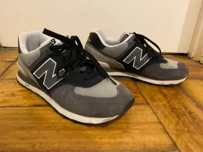 Zapatillas unisex New Balance 574 gris - miniatura 3