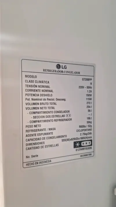 Refrigerador marca LG - miniatura 5