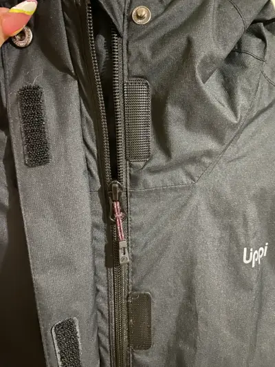 Chaqueta negra lippi con capucha - miniatura 6