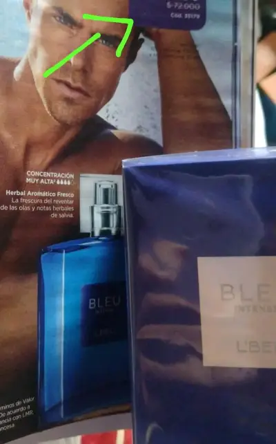 Perfume Bleu Intense L'Bel - miniatura 1