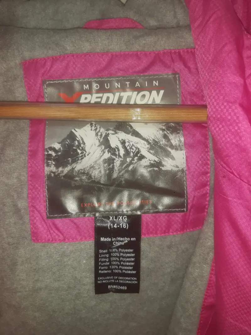 Chaqueta inflada rosa X-PEDITION - 2