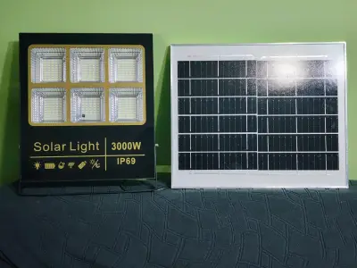Luz solar 3000W con panel - miniatura 1