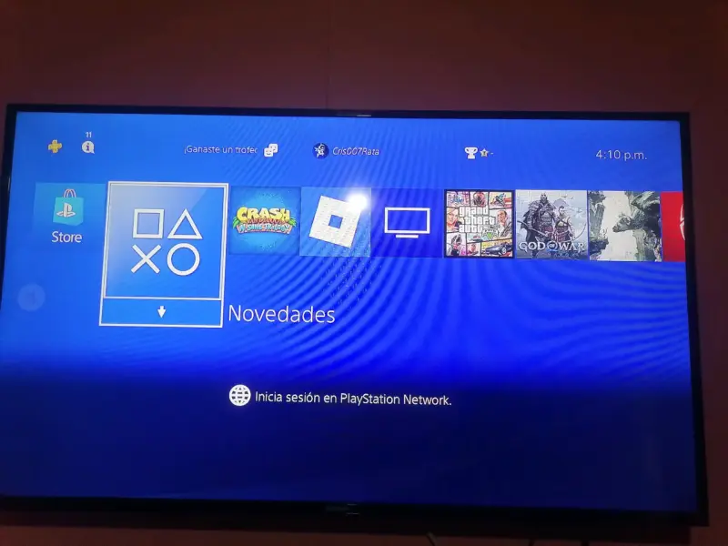 Consola PS4 con juegos y control - 2