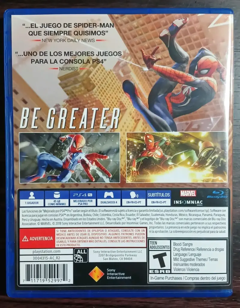 Juego PS4 Spider-Man Edición GOTY - 4