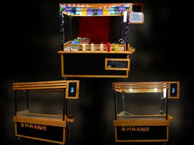 Carro de comida rápida - miniatura 1