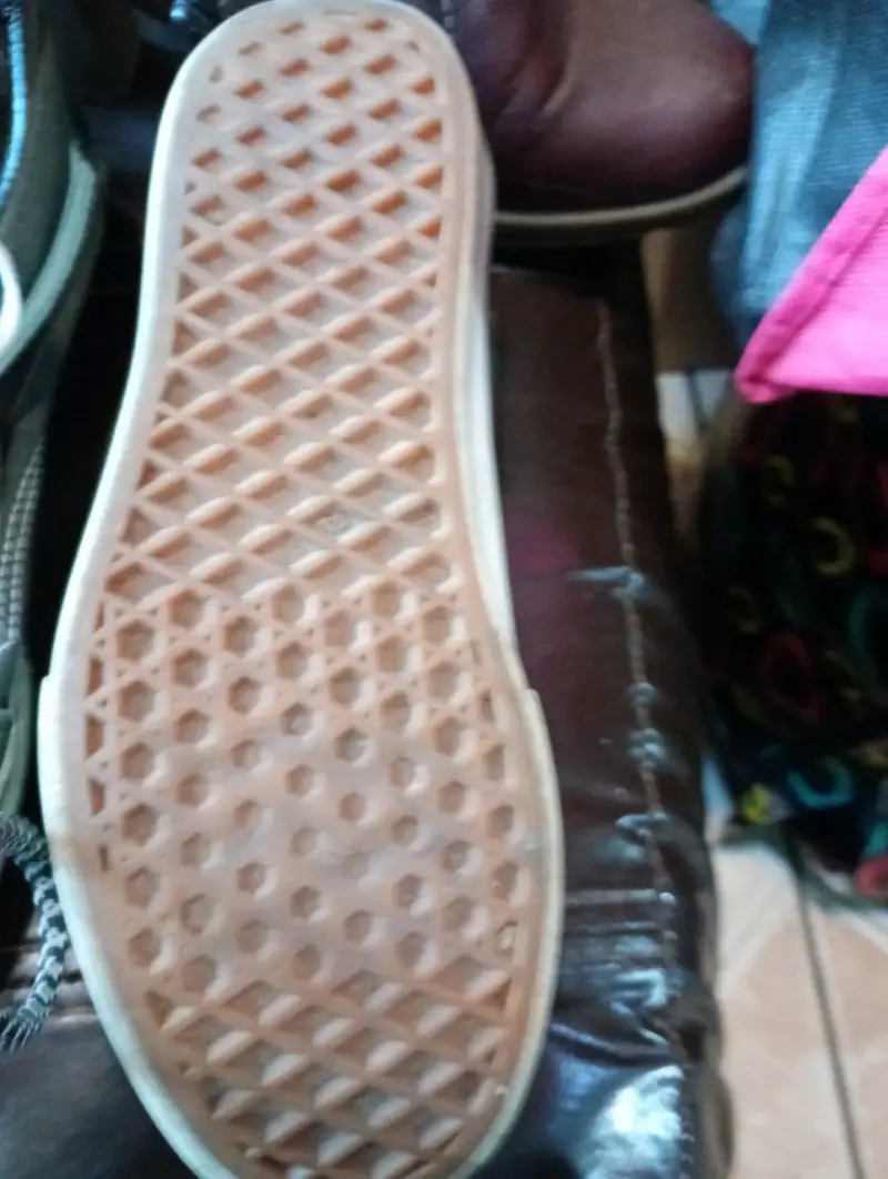 Zapatillas negras de lona vans - 2