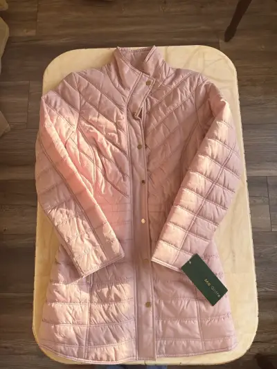 Chaqueta acolchada rosada mujer - miniatura 1