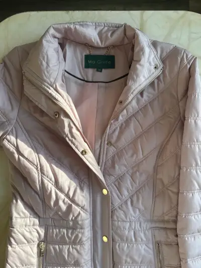 Chaqueta acolchada rosada mujer - miniatura 3