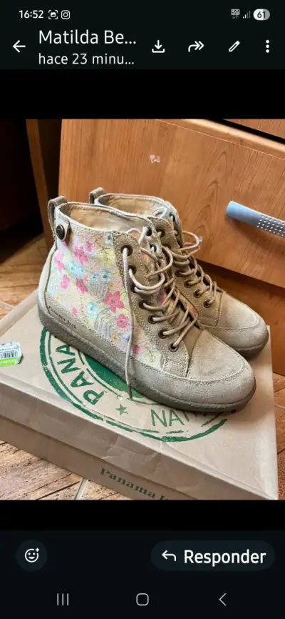Botines florales Panama Jack - miniatura 2