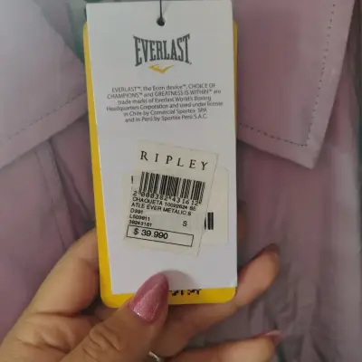Chaqueta rosa Urban Everlast - miniatura 2