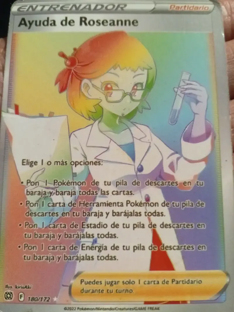 Carta Pokémon Entrenador Cheren - 2