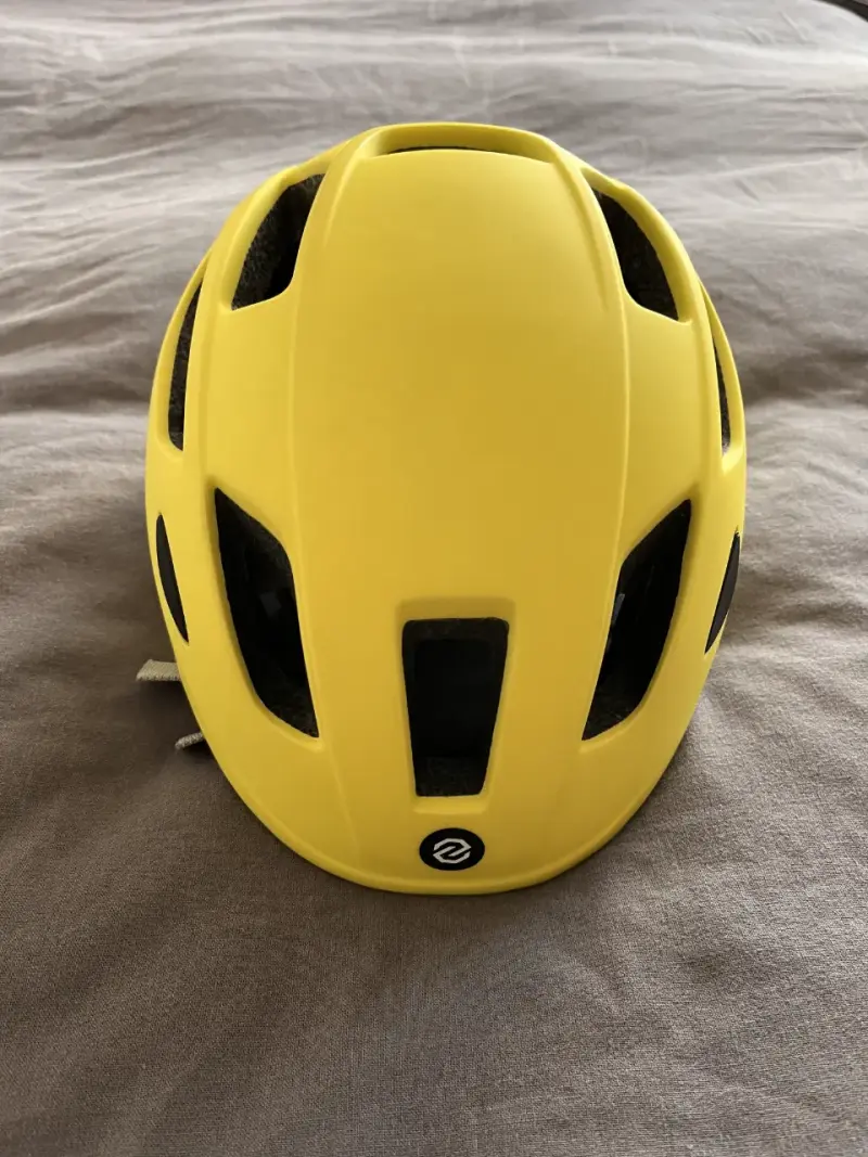 Casco amarillo de ciclismo brider para niños - 1