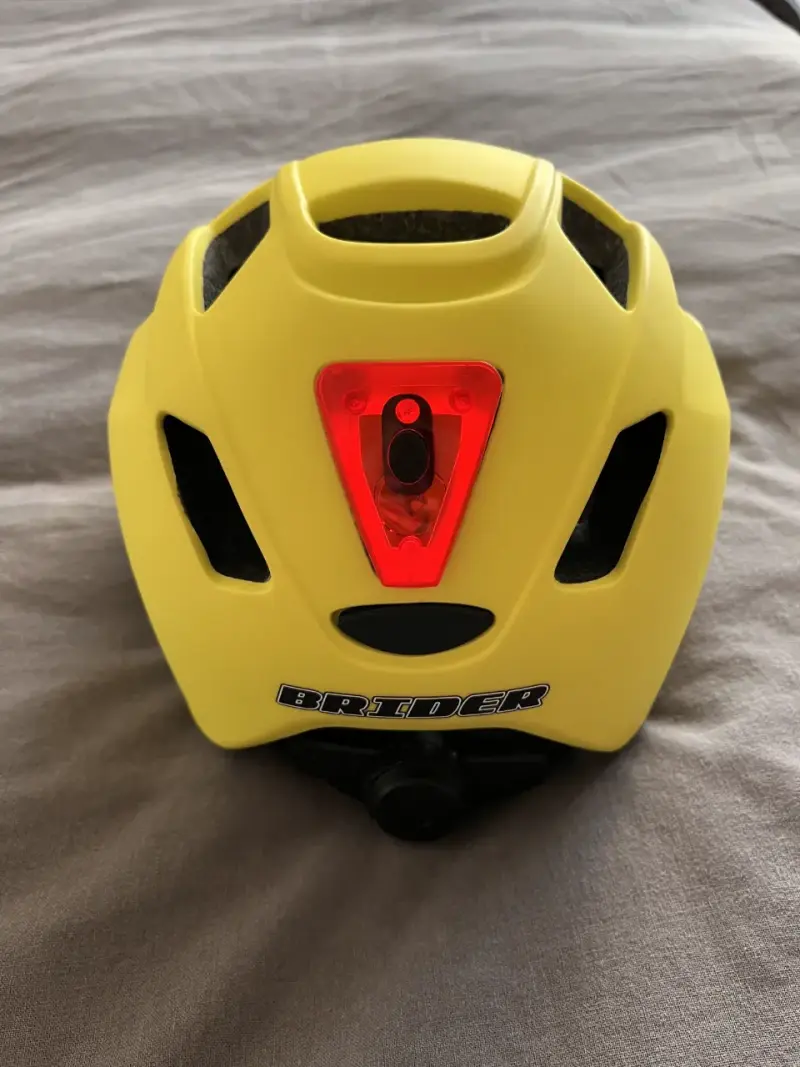 Casco amarillo de ciclismo brider para niños - 2