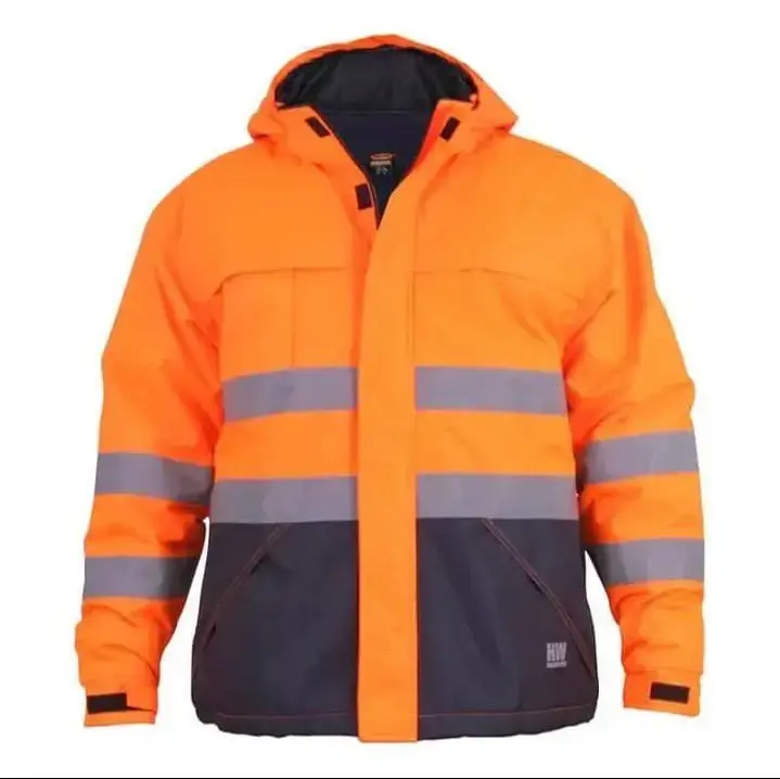 Chaqueta y pantalón alta visibilidad naranja - 4
