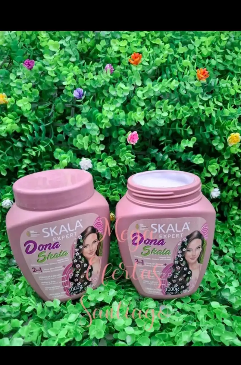 Crema capilar Skala Dona nutrición y brillo ✨