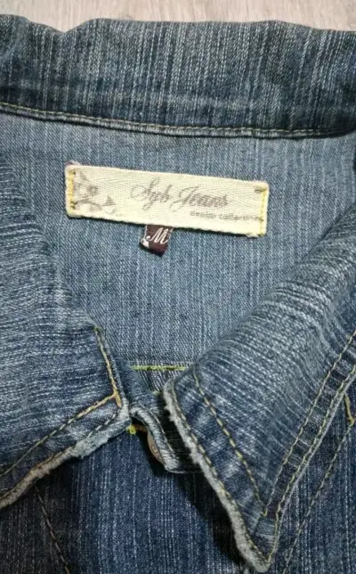 Chaqueta de mezclilla azul - miniatura 2