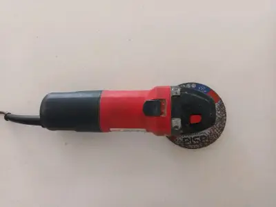 Esmeril angular eléctrico usado - miniatura 2