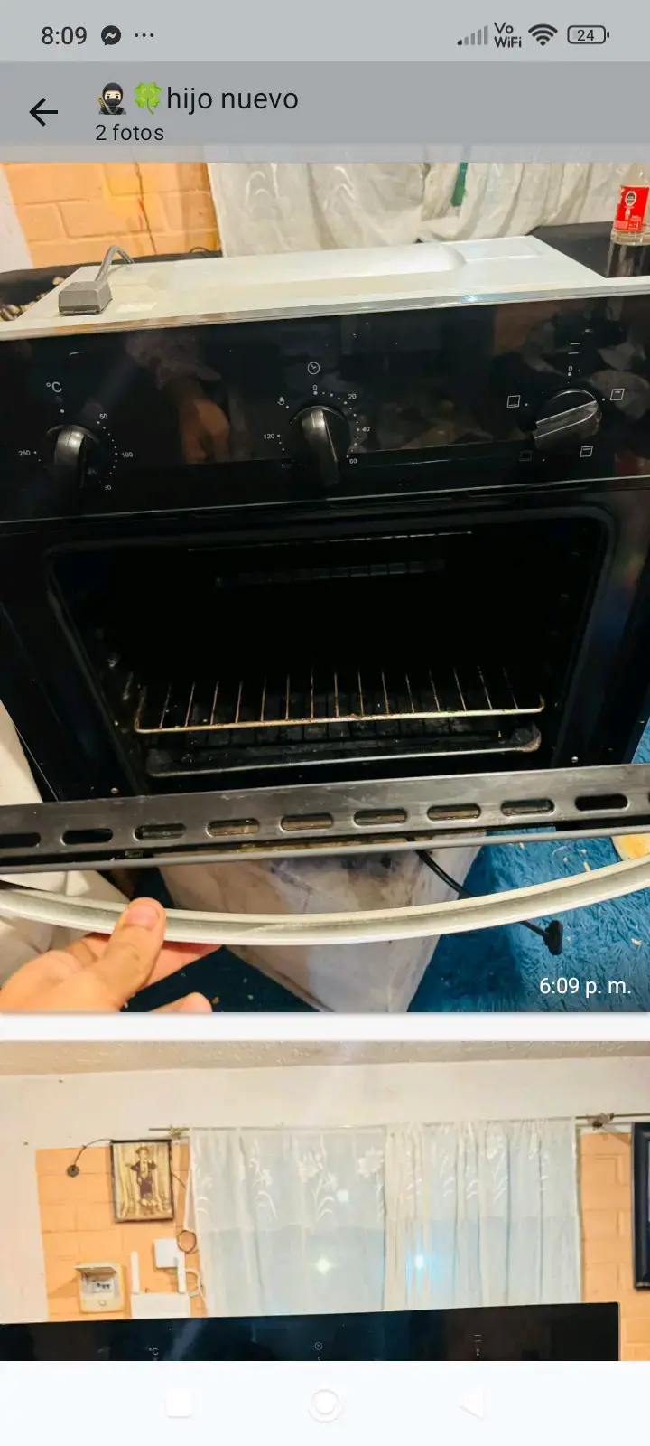 Horno empotrable Trotter negro - 3