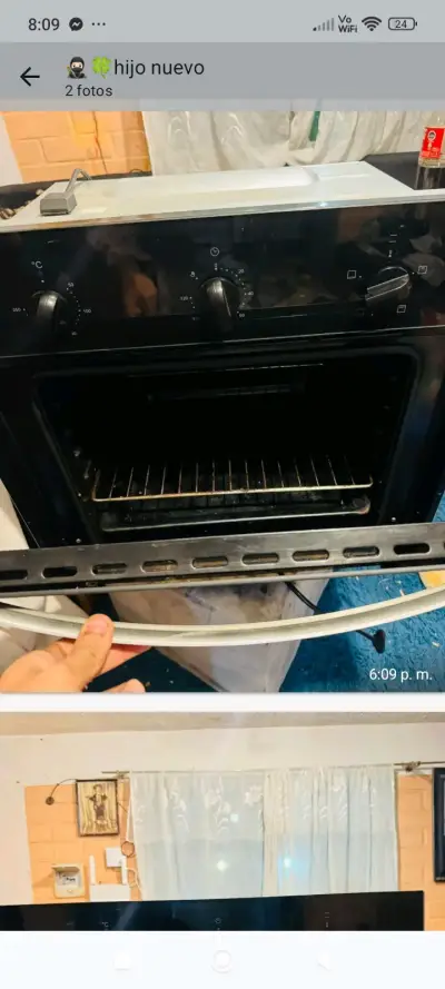 Horno empotrable Trotter negro - miniatura 3