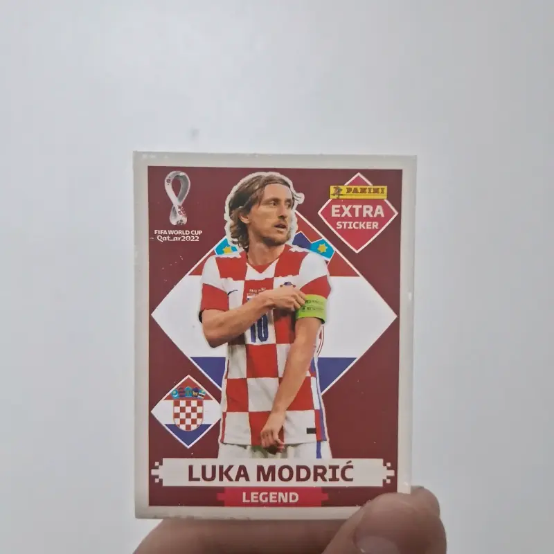 Lámina Luka Modric Panini 2022 - 3