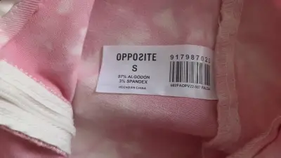 Falda corta tie-dye rosa - miniatura 4