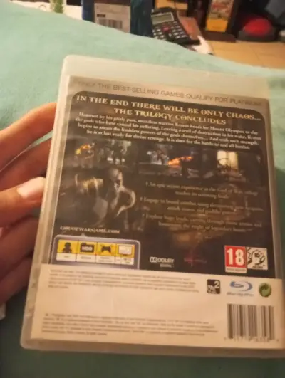 God of War 3 PS3 Original Completo Con Manual (Imp - miniatura 2