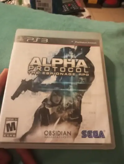 Alpha Protocol PS3 Original Completo Con Manual RP - miniatura 1