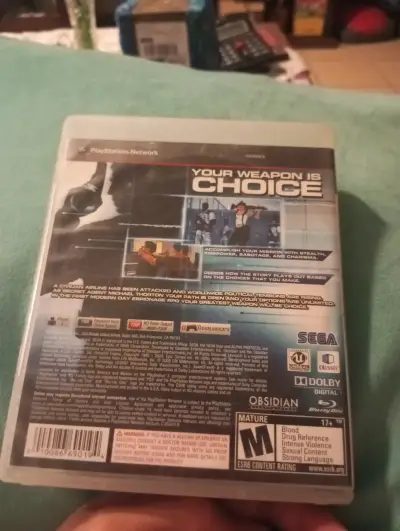 Alpha Protocol PS3 Original Completo Con Manual RP - miniatura 2