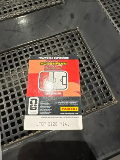 Tarjeta coleccionable Panini Argentina - miniatura 2