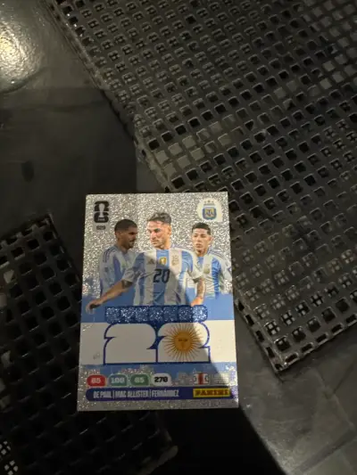 Tarjeta Panini Argentina 2022 - miniatura 1